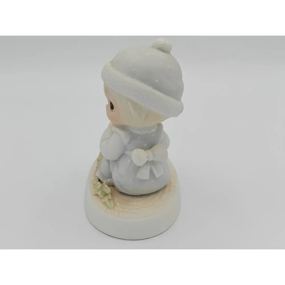 Precious Moments Meowie Christmas Figurine 1988 Enesco 109800 Vintage Taiwan